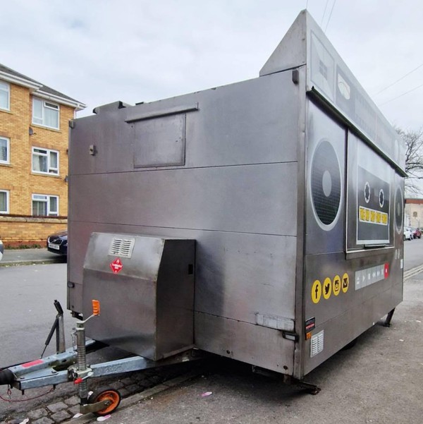 Secondhand Boombox Catering Trailer