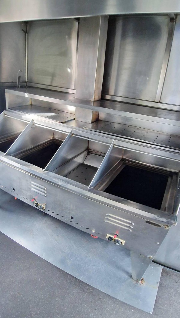 Used Boombox Catering Trailer