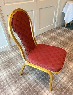 Gold Frame Banqueting Chairs For Sale