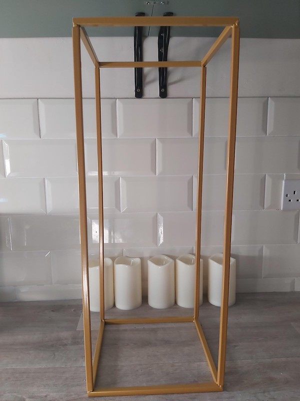 Gold Table Centre Frame