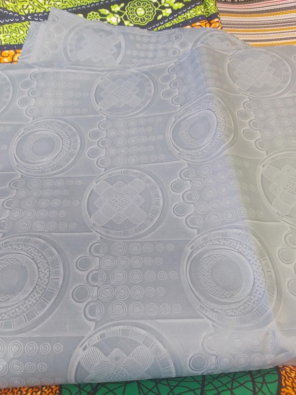 White Brocade Fabric White Brocade Fabric