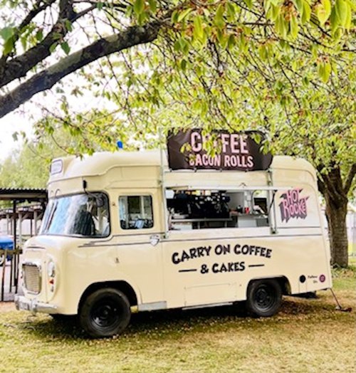 Converted Ambulance Coffee Van