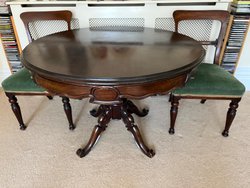 Round table and chairs Round table and chairs