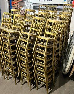 Secondhand Gold Cheltenham Banquet Chairs For Sale Secondhand Gold Cheltenham Banquet Chairs For Sale