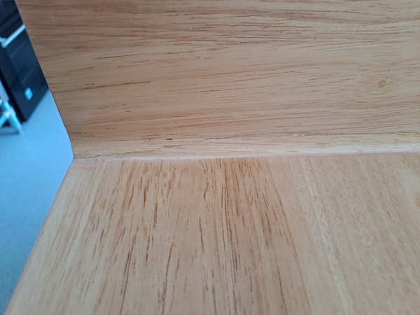 Secondhand Bakery Work Table with Wooden Top For Sale Secondhand Bakery Work Table with Wooden Top For Sale