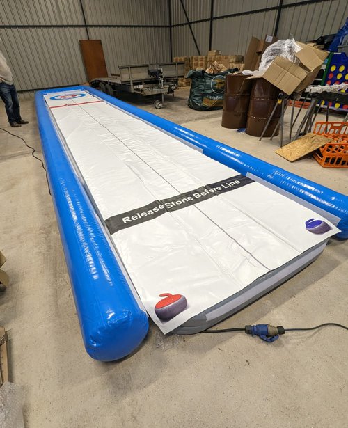 Inflatable Ice Curling Game For Sale Inflatable Ice Curling Game For Sale