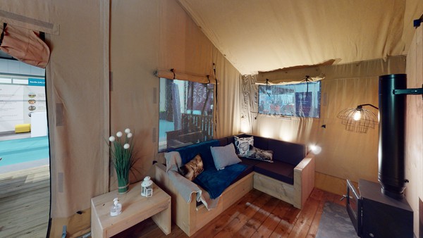 Safari tent / lodge interior Safari tent / lodge interior