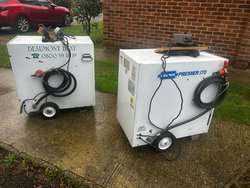 2x LB White Premier 170 Indirect Heaters
