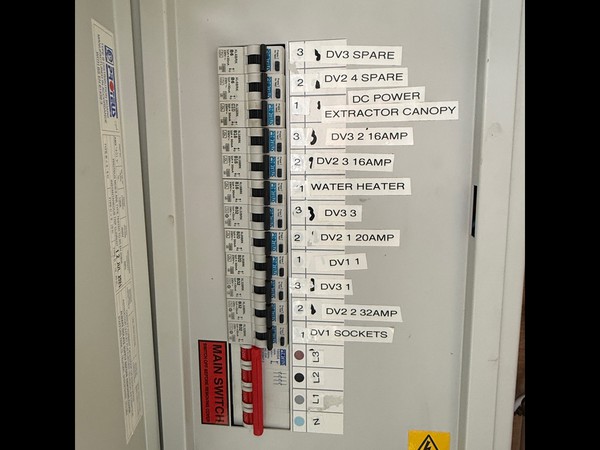 Commercial fuse board Commercial fuse board