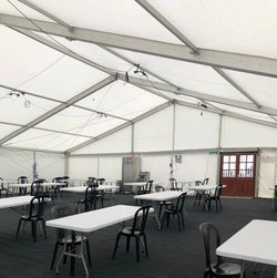 Roder 15m framed marquee for sale Roder 15m framed marquee for sale