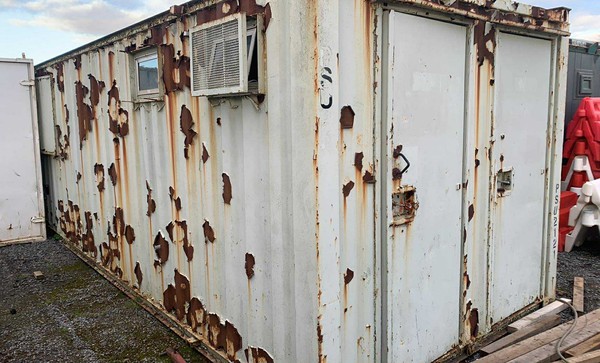 Secondhand 21' x 9' Anti Vandal Cabin Secondhand 21' x 9' Anti Vandal Cabin