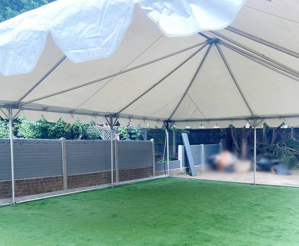 Used Academy Marquee 20ft x 30ft Used Academy Marquee 20ft x 30ft