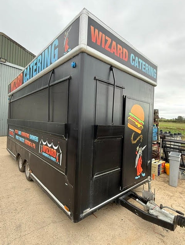 Secondhand 18’ Multi Use Catering Trailer Secondhand 18’ Multi Use Catering Trailer