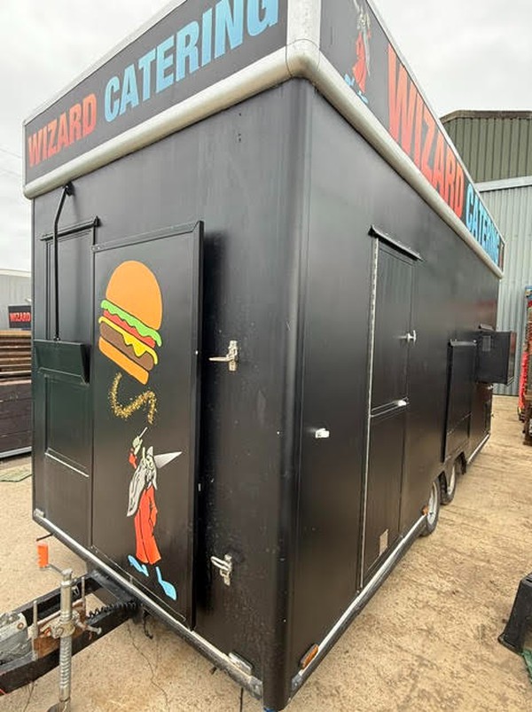 Used 18’ Multi Use Catering Trailer Used 18’ Multi Use Catering Trailer