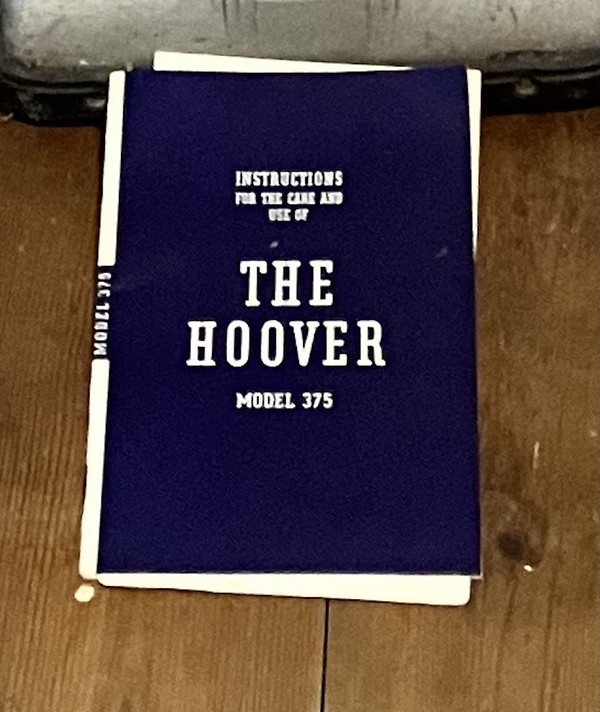 Hoover Junior 375 Manual Hoover Junior 375 Manual