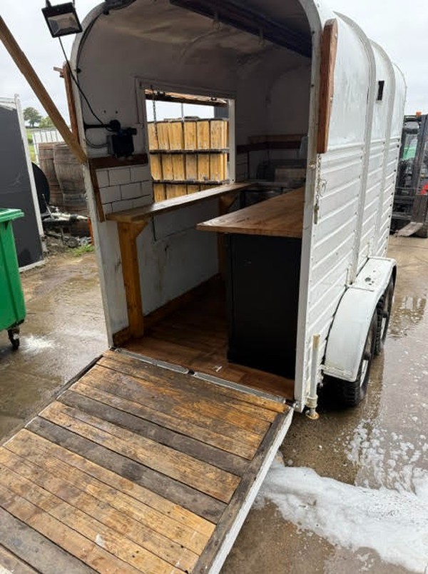 Used Horse Box Catering Trailer