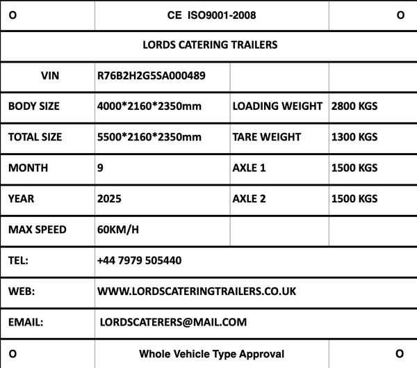 Catering Trailer For Sale Catering Trailer For Sale