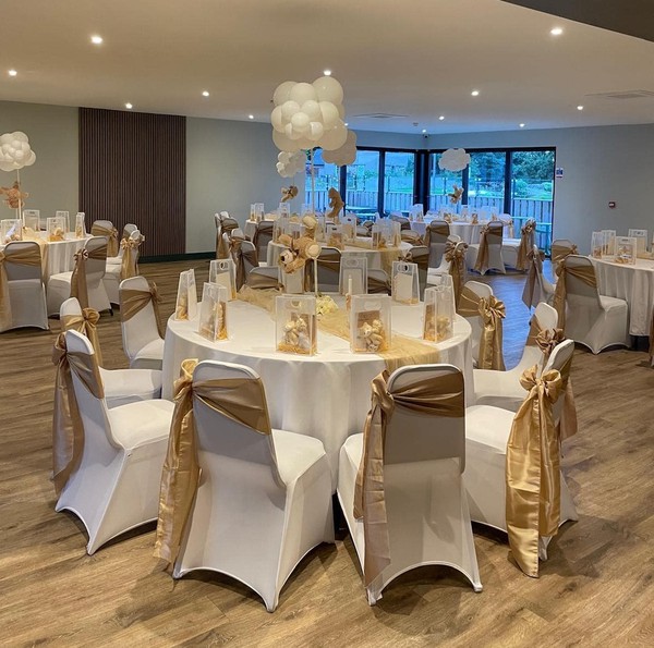 Covered Metal Event Chairs Covered Metal Event Chairs