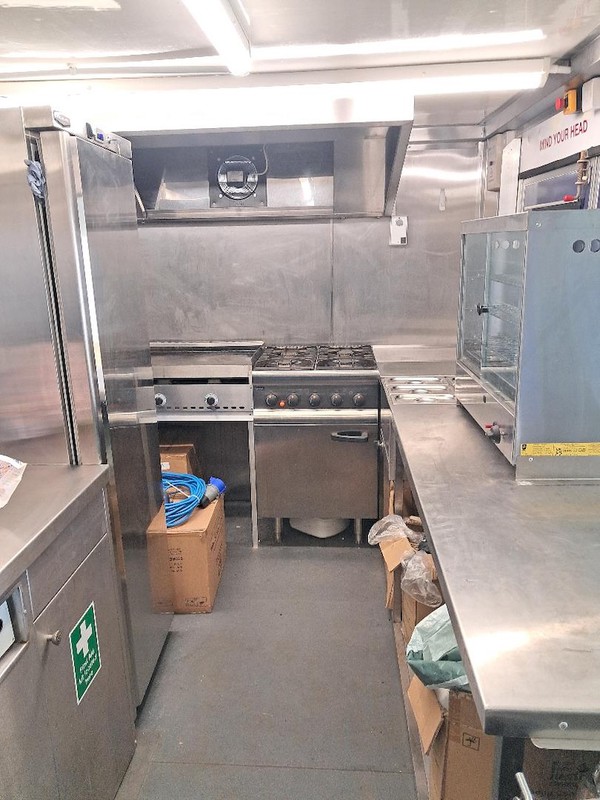 Iveco Catering Van interior