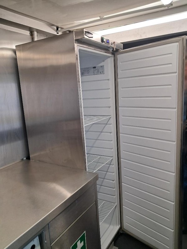 Inside Iveco Catering Van