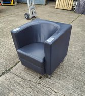 Secondhand Leather Tub Chairs