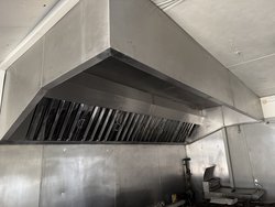 Secondhand Commercial Extractor Hood Stainless Steel For Sale