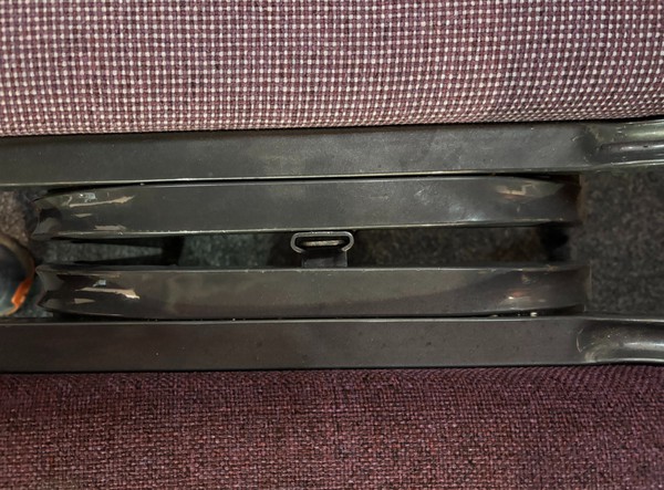 Purple Linking Chairs Purple Linking Chairs