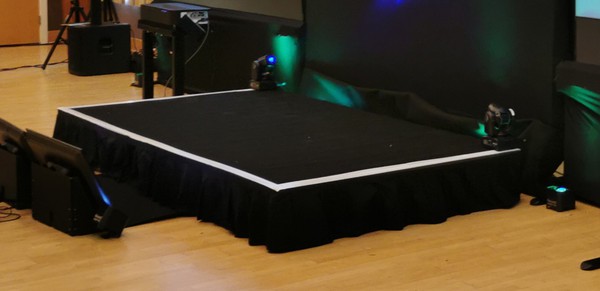 Used 5ft x 5ft Portable Stages Used 5ft x 5ft Portable Stages