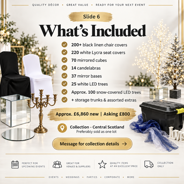 Venue Dressing Stock