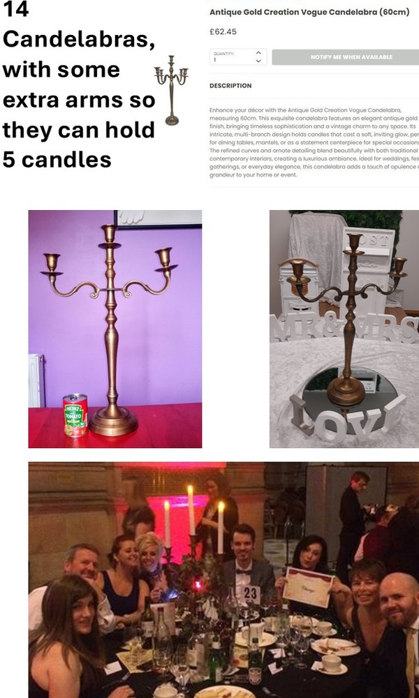 Wedding Stock Job Lot