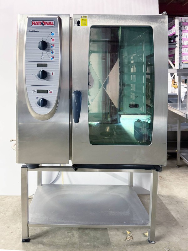 Rational CM101 Electric Combi-Master Oven 10 Grid With Stand