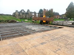 Steel Sub base marquee floor