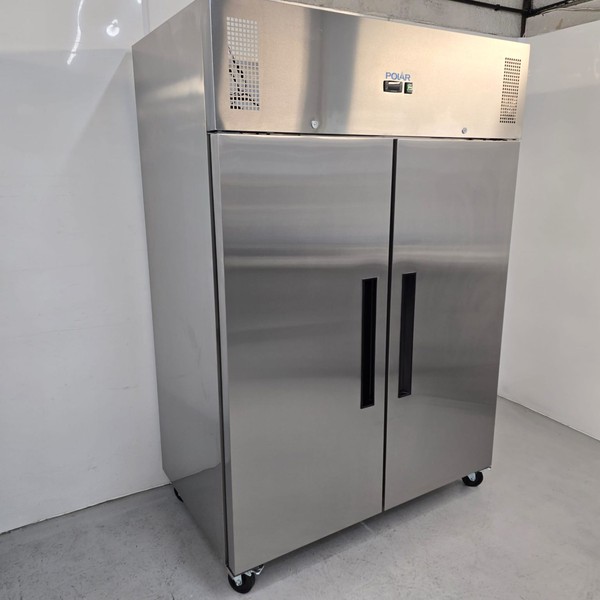 New B Grade Polar Double Door Upright Freezer 1200 Litre G595 For Sale