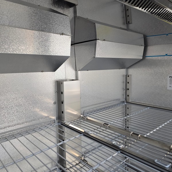 New B Grade Polar Double Door Upright Freezer 1200 Litre G595 For Sale