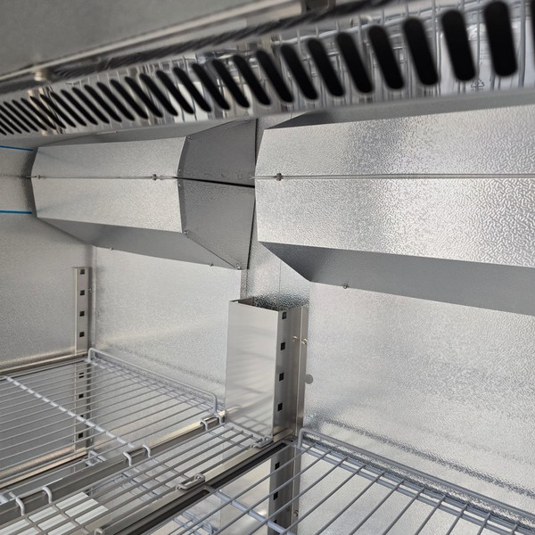 New B Grade Polar Double Door Upright Freezer 1200 Litre G595 For Sale