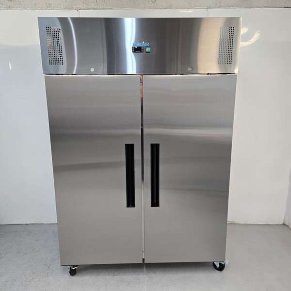 New B Grade Polar Double Door Upright Freezer 1200 Litre G595 For Sale