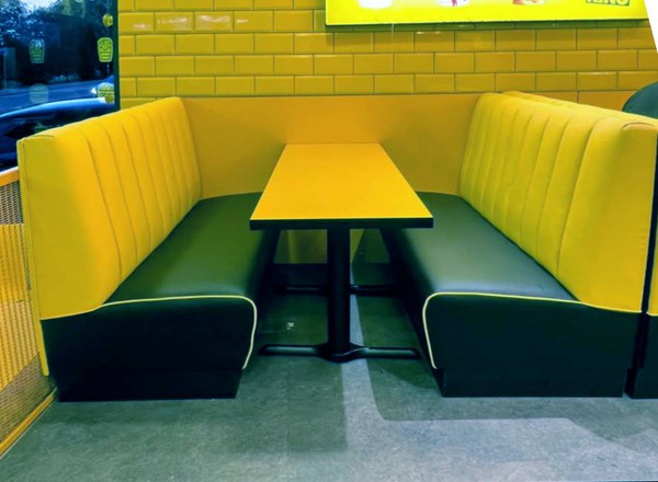 Cafe / diner booth seating
