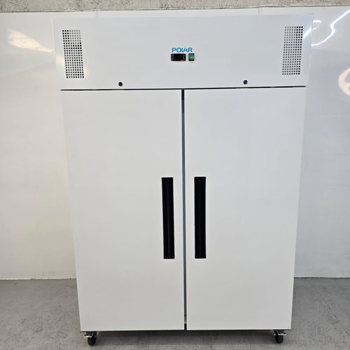 Double door upright fridge
