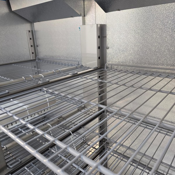 Polar double fridge shelves