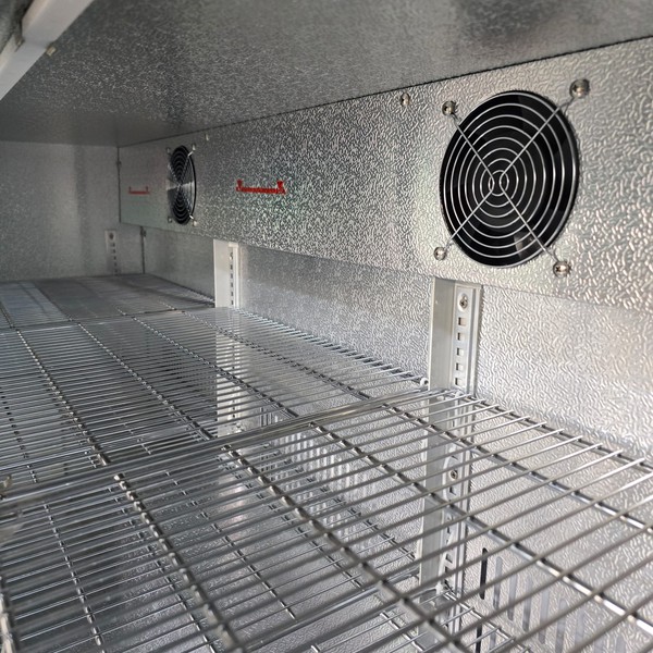 B Grade three door bottle fridge