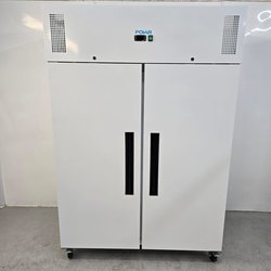 Commercial double door fridge