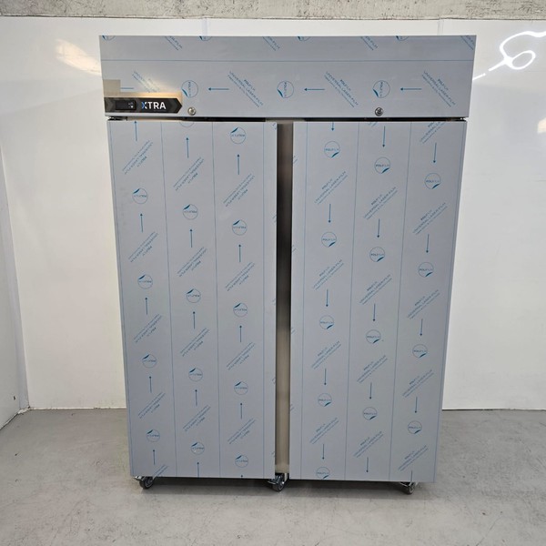 New B Grade Foster Double Upright Stainless Freezer 1300 Litre XR1300L 33-211 For Sale