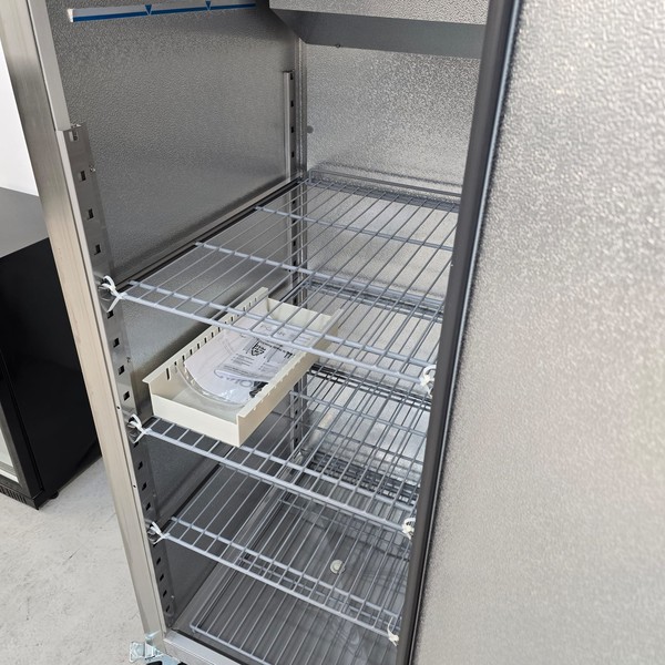 Commercial kitchen tall fridge