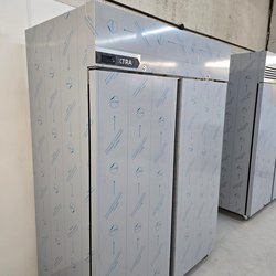 New B Grade Foster Double Upright Stainless Fridge 1300L XR1300H 33-210 For Sale