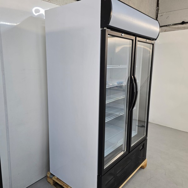 New B Grade Tefcold Double Glass Door Display Fridge 875L FSC1950H For Sale New B Grade Tefcold Double Glass Door Display Fridge 875L FSC1950H For Sale