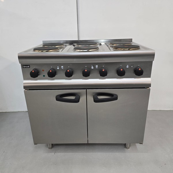 Secondhand Ex Demo Lincat 6 Hob Oven Range ESLR9C For Sale Secondhand Ex Demo Lincat 6 Hob Oven Range ESLR9C For Sale