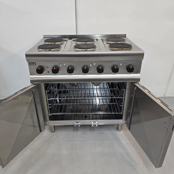 Secondhand Ex Demo Lincat 6 Hob Oven Range ESLR9C For Sale Secondhand Ex Demo Lincat 6 Hob Oven Range ESLR9C For Sale