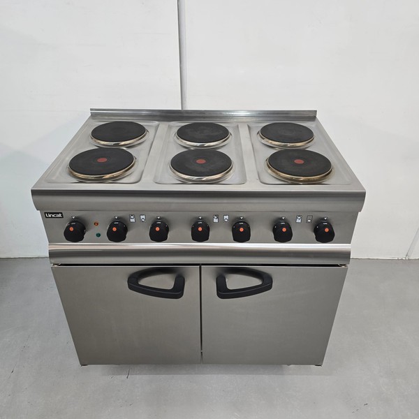 Secondhand Ex Demo Lincat 6 Hob Oven Range ESLR9C For Sale Secondhand Ex Demo Lincat 6 Hob Oven Range ESLR9C For Sale