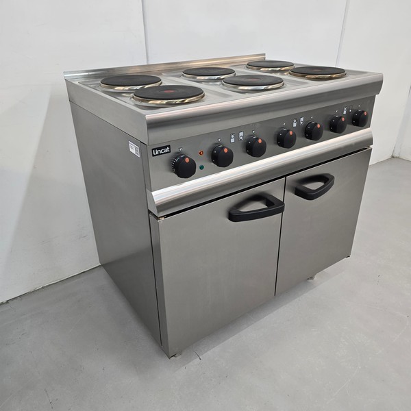 Secondhand Ex Demo Lincat 6 Hob Oven Range ESLR9C For Sale Secondhand Ex Demo Lincat 6 Hob Oven Range ESLR9C For Sale