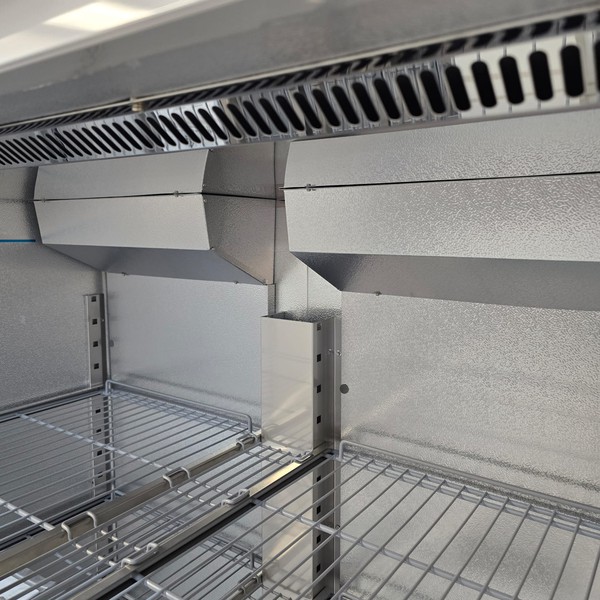 Wire shelf restaurant fridge for sale